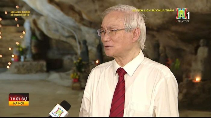GS.TS Mạch Quang Thắng, nhà nghiên cứu tư tưởng Hồ Chí Minh. Ảnh: HN