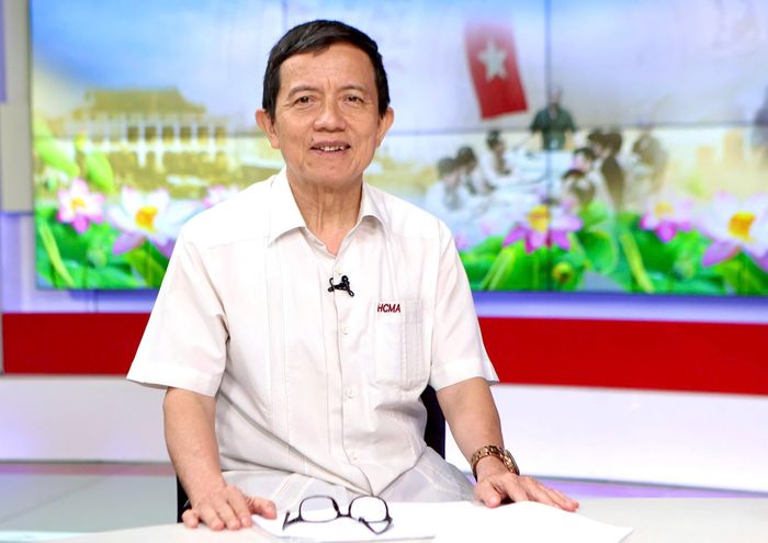 PGS.TS Nguyễn Mạnh Hà, nguyên Viện trưởng Viện Lịch sử Đảng, Học viện Chính trị Quốc gia Hồ Chí Minh. Ảnh: Viết Thành