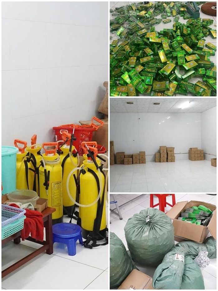 Tang vật lực lượng Công an thu giữ. Ảnh: Công an tỉnh Tây Ninh
