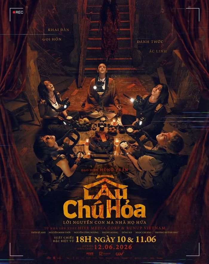 Lầu Chú Hỏa vừa tung poster đầy kỳ bí.