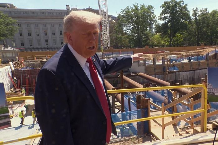 Tổng thống Mỹ Trump hôm 19/5. Ảnh: Nhà Trắng