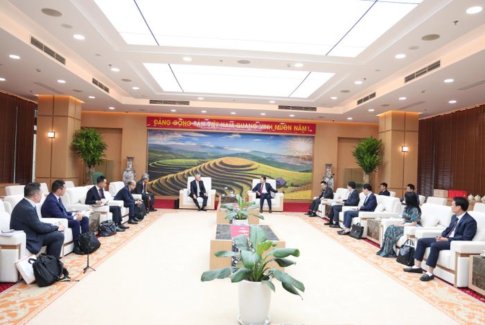 Quang cảnh buổi làm việc.