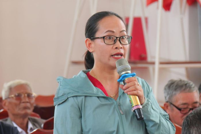 Cử tri Trần Thị Thanh Nhàn, thôn Lạc Xuân (xã D’ran) kiến nghị nội dung liên quan đến lĩnh vực sản xuất nông nghiệp