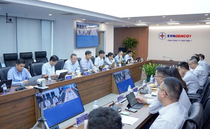 Đại diện EVNGENCO1 trao đổi với Tập đoàn Dongfang Turbine về vận hành các tua-bin nhiệt điện tại Nhiệt điện Duyên Hải 