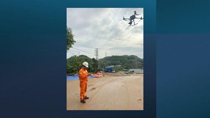 Anh Trần Duy Quang thường xuyên sử dụng UAV ứng dụng trong quản lý vận hành