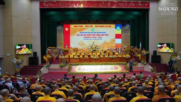 Đại hội đại biểu Phật giáo tỉnh Quảng Ngãi lần thứ I, nhiệm kỳ 2026-2031 thành tựu viên mãn