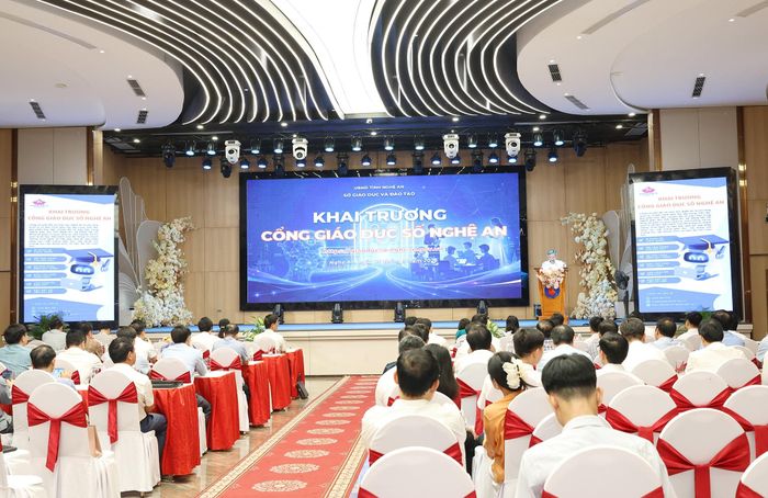 Toàn cảnh buổi lễ.