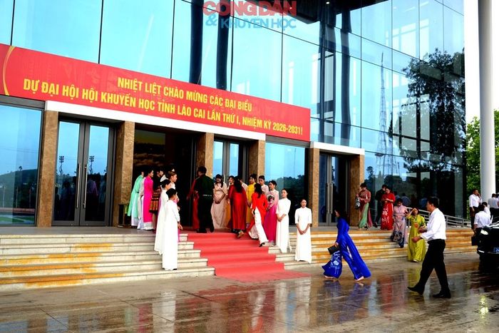 Đại hội được tổ chức tại Trung tâm Hội nghị tỉnh Lào Cai. Ảnh: Quốc Hồng