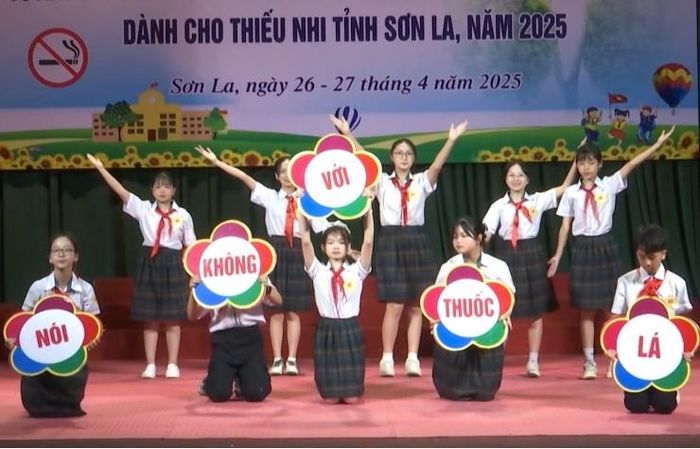 Tỉnh Sơn La cũng chú trọng xây dựng môi trường không khói thuốc tại các cơ quan, trường học, bệnh viện và nơi công cộng. Ảnh: sonlatv