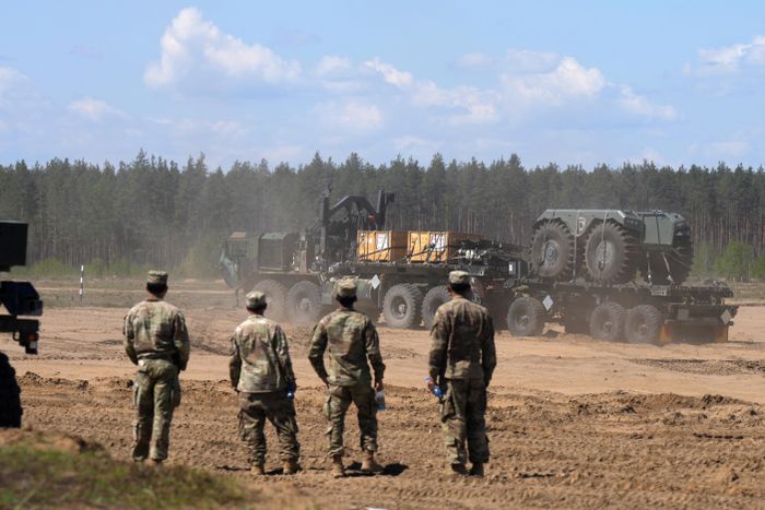 NATO thử nghiệm các công nghệ chống máy bay không người lái mới tại khu vực huấn luyện Pabrade.