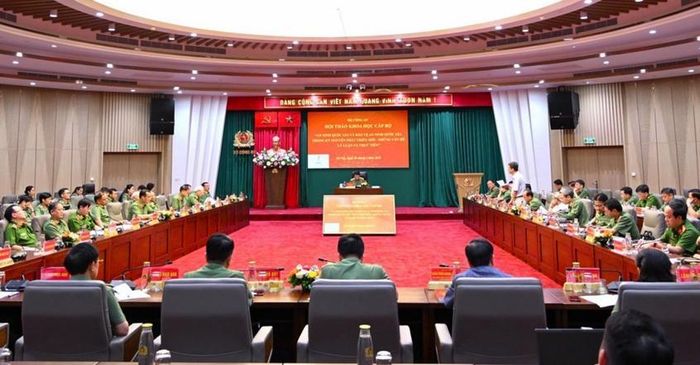 Quang cảnh hội thảo. Ảnh: Bộ Công an