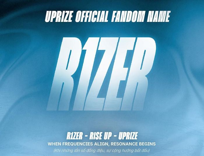 Tên fandom của nhóm nhạc UPRIZE chính thức được công bố