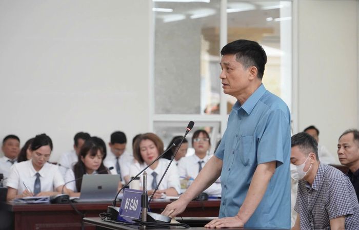 Bị cáo Nguyễn Thanh Phong. Ảnh: NAM HẢI