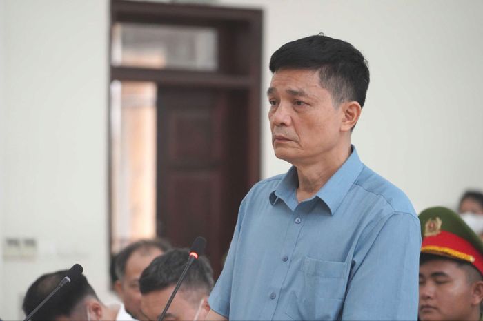 Bị cáo Nguyễn Thanh Phong. Ảnh: NAM HẢI