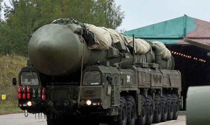 Tên lửa RS-26 Rubezh (phiên bản Oreshnik) của Nga. Ảnh: missiledefenseadvocacy.org