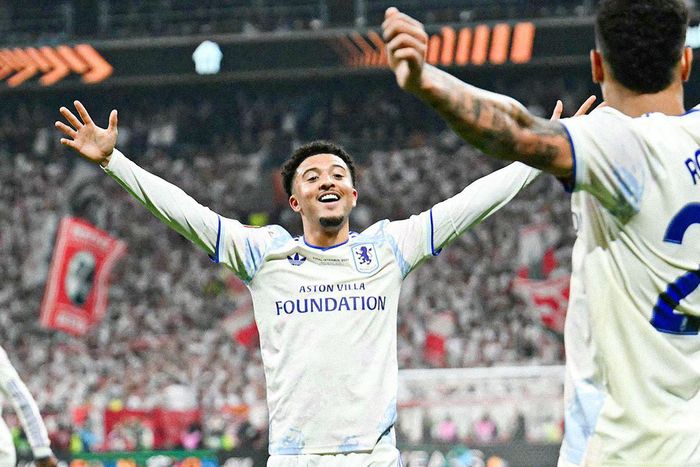 Sancho đi vào lịch sử cúp châu Âu. Ảnh: TNT Sports