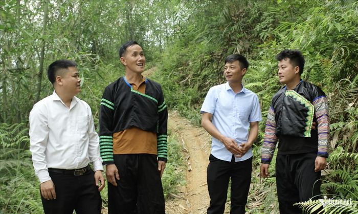 Từ hộ khó khăn, đến nay gia đình anh Dũng đã là hộ khá giả trong vùng