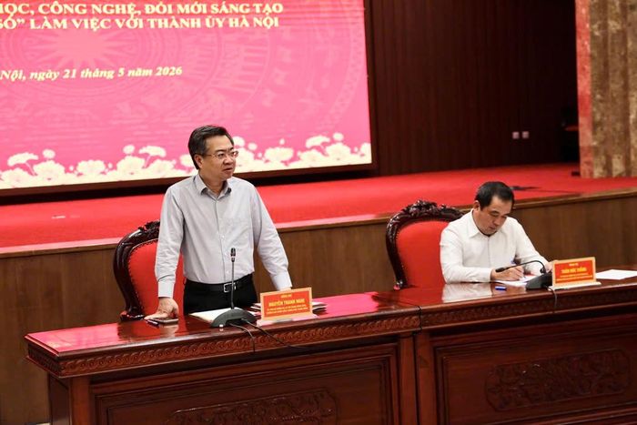 Trưởng Ban Chính sách, chiến lược Trung ương Nguyễn Thanh Nghị phát biểu tại hội nghị