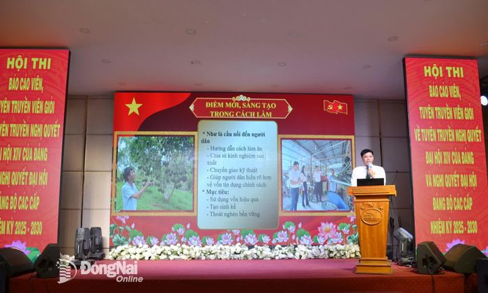 Thí sinh tham gia hội thi. Ảnh: Phương Hằng