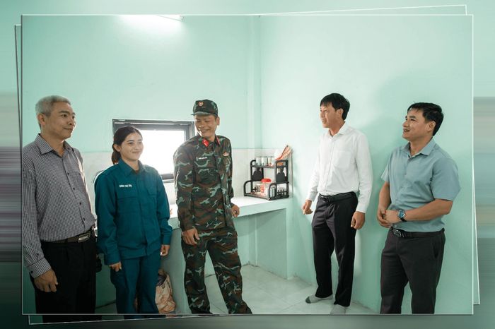 Không gian ngôi nhà mới của nữ chiến sĩ chốt dân quân Đinh Thị Đại, bon Bu Nung, xã Quảng Trực
