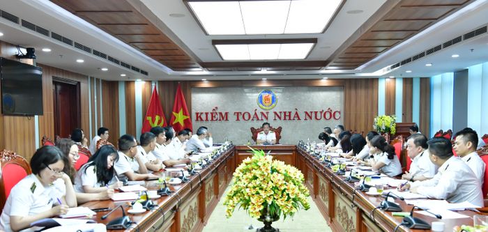Quang cảnh cuộc họp. Ảnh: Thùy Anh