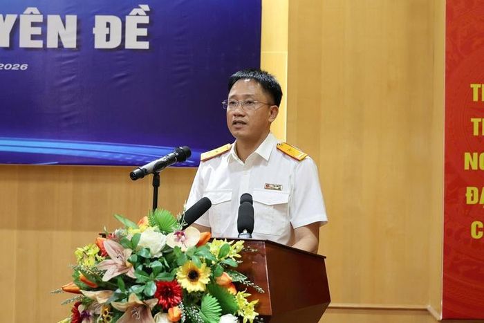 Ông Mai Sơn - Phó Cục trưởng Cục Thuế: Phần lớn các trường hợp được phản ánh là cá nhân đã bỏ địa chỉ kinh doanh, không thực hiện thủ tục thông báo với cơ quan đăng ký kinh doanh và cơ quan thuế theo quy định - Ảnh: VGP