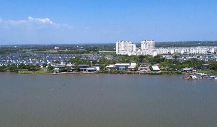 Một khu đô thị ven sông tại TP Đồng Nai