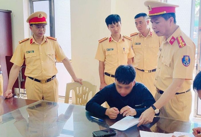 Lê Công Lâm thời điểm bị bắt giữ