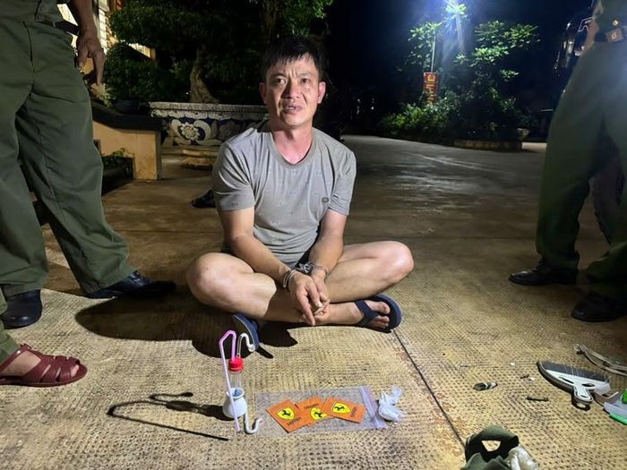 Một trong số đối tượng có vai trò quan trọng trong đường dây ma túy. Ảnh: CACC