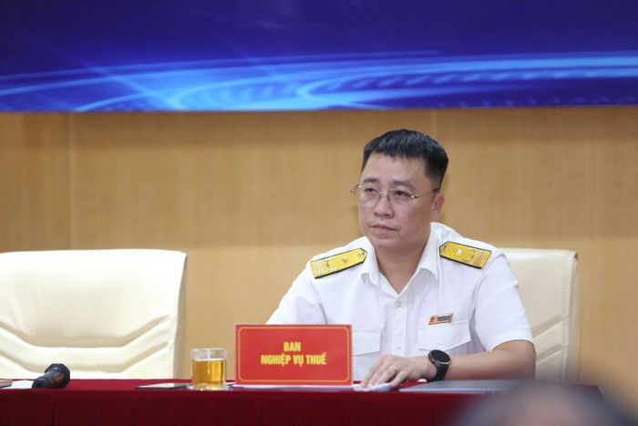 Ông Nguyễn Đức Huy, Phó Trưởng ban Nghiệp vụ thuế (Cục Thuế).