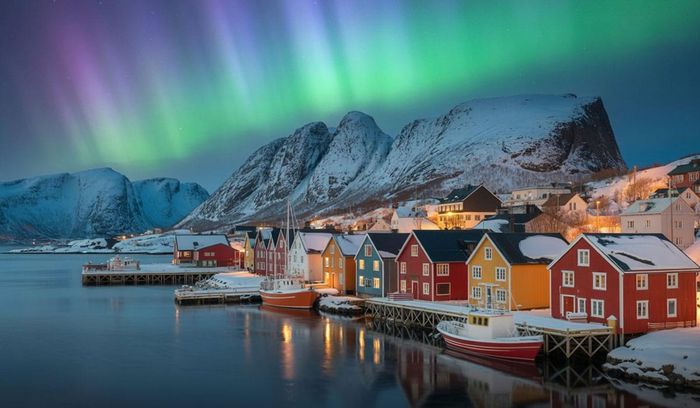 Tromsø, Na Uy đã nhanh chóng trở thành một trong những điểm khởi hành săn cực quang phổ biến nhất châu Âu.