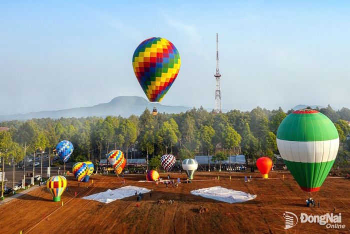 Đồng Nai tổ chức Festival Khinh khí cầu năm 2025 góp phần quảng bá hình ảnh của thành phố. Ảnh: Đỗ Duy Thể