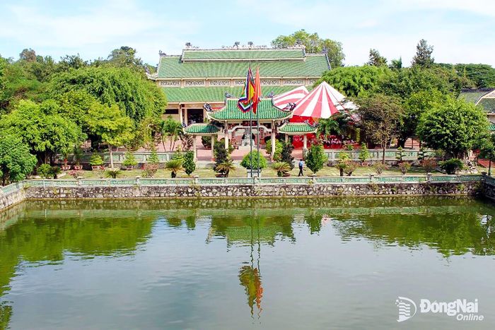 Di tích Văn miếu Trấn Biên được Bảo tàng Đồng Nai thực hiện tour tham quan thực tế ảo 360° giới thiệu trên các nền tảng số. Ảnh: My Ny