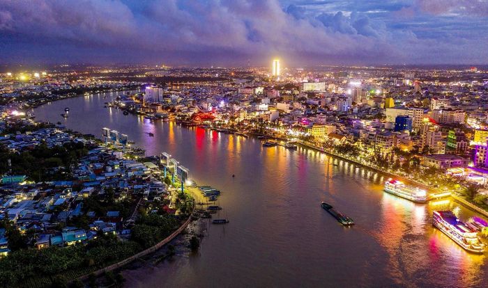 TP. Cần Thơ hướng tới trở thành một trong những thành phố phát triển khá của châu Á. Nguồn ảnh: Internet