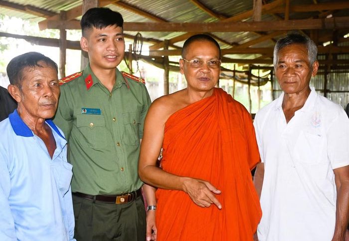 Đại úy Lâm Sa Rai bám địa bàn cơ sở, luôn nỗ lực hoàn thành xuất sắc nhiệm vụ.