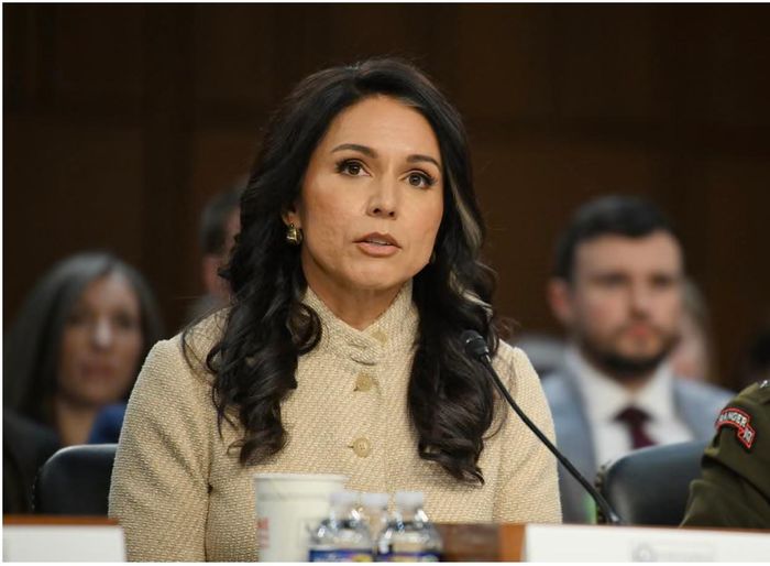 Giám đốc Tình báo quốc gia Mỹ Tulsi Gabbard tuyên bố sẽ từ chức và rời nhiệm sở vào ngày 30/6. Ảnh: UPI