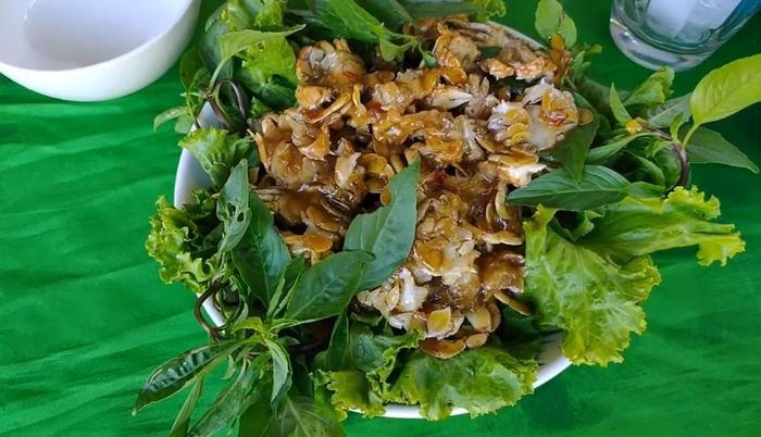Cúm núm có phần thịt chắc, ngọt, ăn ngon không kém ghẹ, cua. Ảnh: Thế Linh