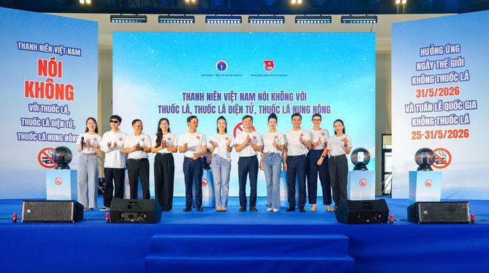 Các đại biểu thanh niên khẳng định vai trò xung kích của thanh niên trong phòng, chống tác hại của thuốc lá