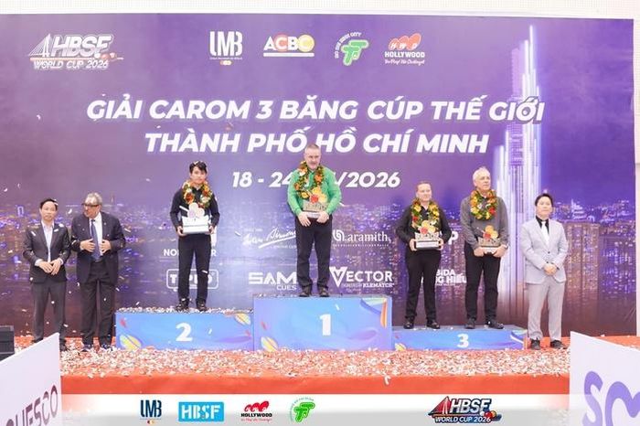Vinh danh những cơ thủ chiến thắng