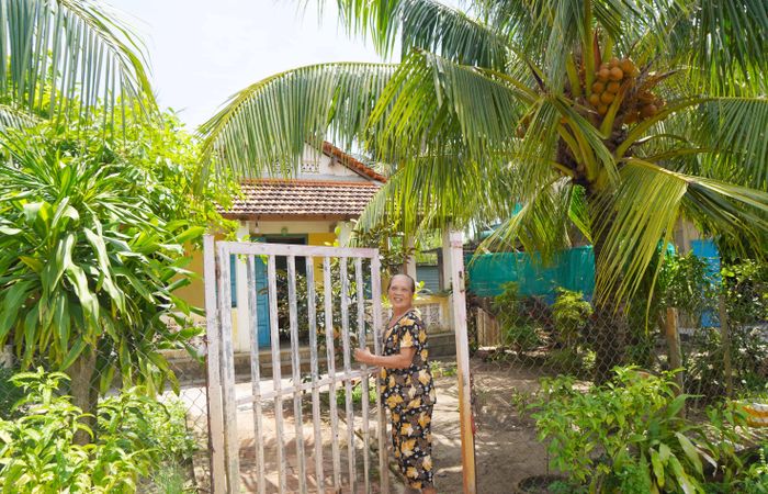  Bà Nguyễn Thị Chi đến điều trị, sinh sống ở làng phong Quy Hòa được 39 năm 