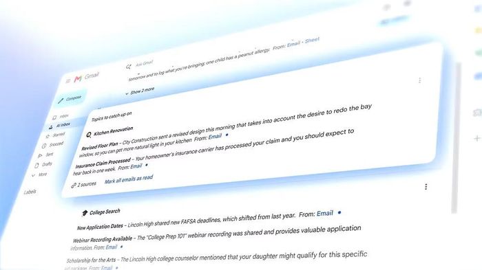 Theo kế hoạch, Gmail Live sẽ được phát hành vào cuối mùa hè năm nay và ban đầu chỉ dành cho người dùng đăng ký gói Google AI Ultra, còn các tính năng AI Inbox trước đó sẽ mở rộng sang cả Google AI Pro và Plus nhằm giúp nhiều người dùng tiếp cận trải nghiệm quản lý email bằng trí tuệ nhân tạo dễ dàng hơn.