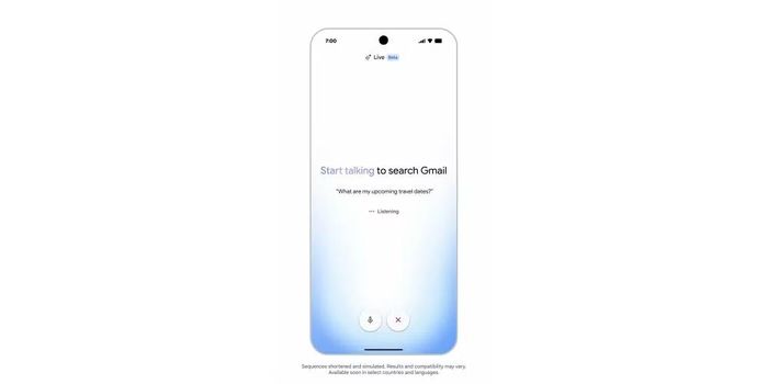 Tính năng mới được xây dựng dựa trên nền tảng Gemini, cho phép Gmail hiểu ngữ cảnh hội thoại, ghi nhớ các câu hỏi trước đó và phản hồi linh hoạt theo cách tương tự như đang trò chuyện với một trợ lý cá nhân thông minh thay vì một công cụ tìm kiếm email truyền thống.
