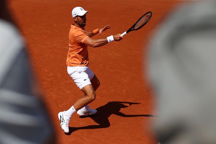 Ở tuổi 39, Djokovic vẫn đầy khát vọng. Ảnh: FFT