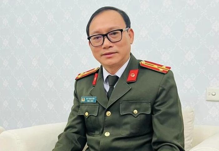 Thượng tá, TS. Đào Trung Hiếu - chuyên gia tội phạm học.