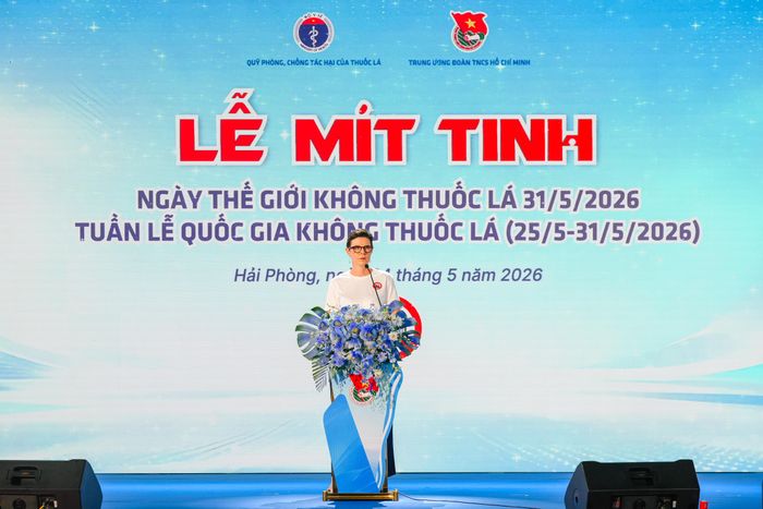 TS. Angela Pratt -Trưởng Đại diện WHO tại Việt Nam - phát biểu tại buổi Lễ. Ảnh: BTC