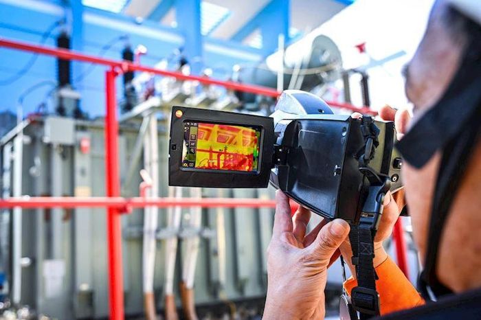 Rà soát tình trạng vận hành Trạm biến áp 110kV Công viên Thống Nhất.