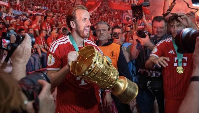 Harry Kane giành danh hiệu thứ 4 cùng Bayern Munich