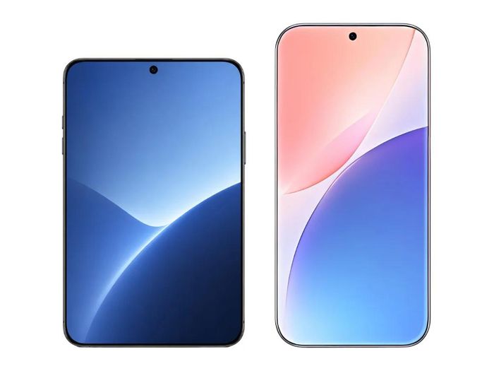 Hai mẫu điện thoại thông minh khác nhau có thể sẽ sớm xuất hiện. Ảnh: Digital Chat Station /Weibo