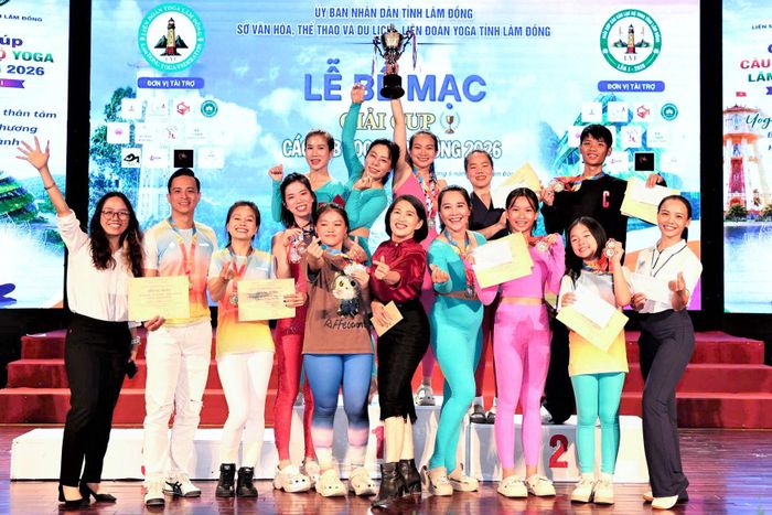 CLB Yoga Phan Thiết dẫn đầu tại giải