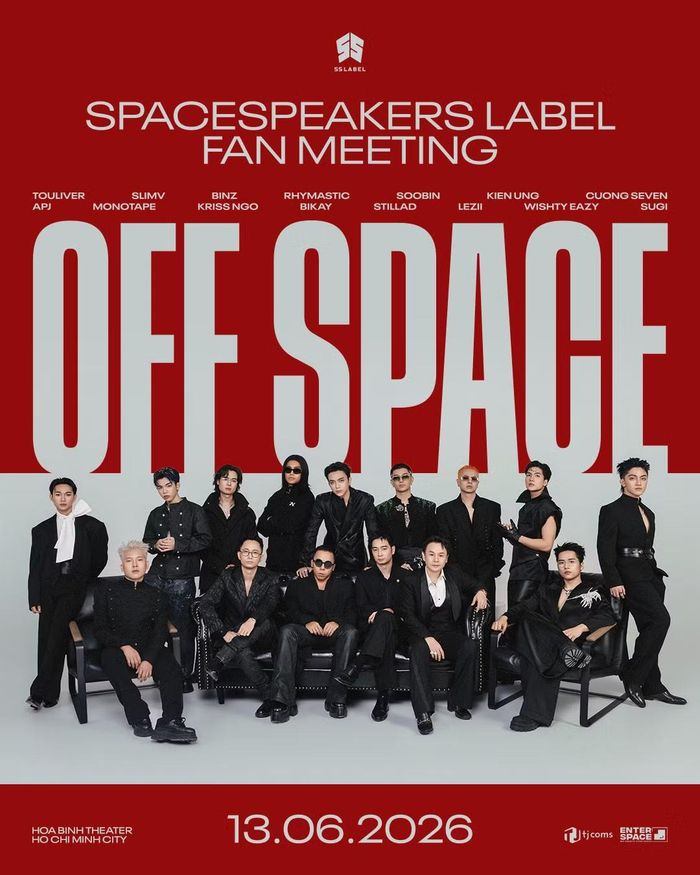 Dàn nghệ sĩ nhà SpaceSpeakers sẽ hội ngộ vào ngày 13/6.